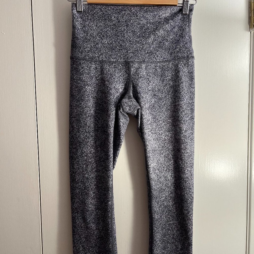 Grey Speckled Lululemon Leggings